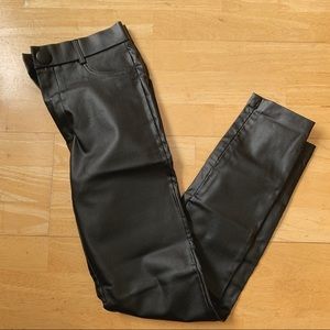 Zara faux leather pant